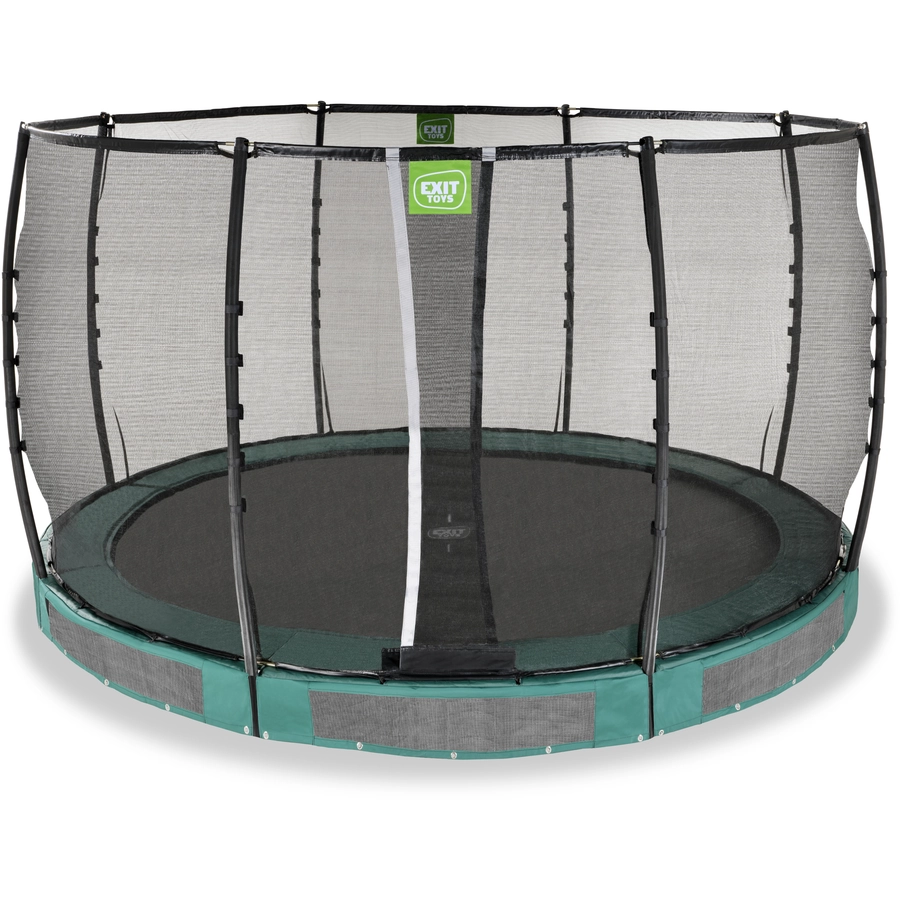 EXIT Allure Premium Bodentrampolin ø366cm - grün