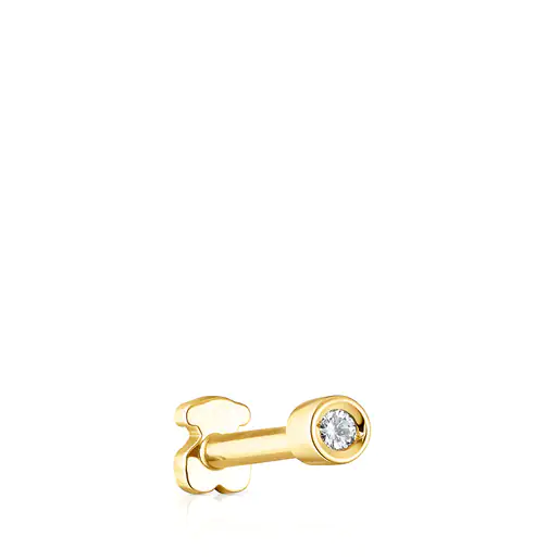 Piercing de orelha com diamante TOUS Piercing