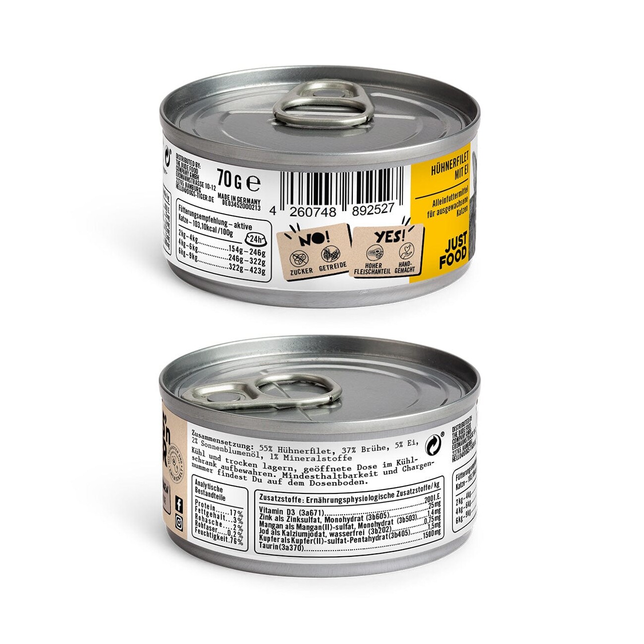 Dogs'n Tiger Ei der Daus 12x70 g