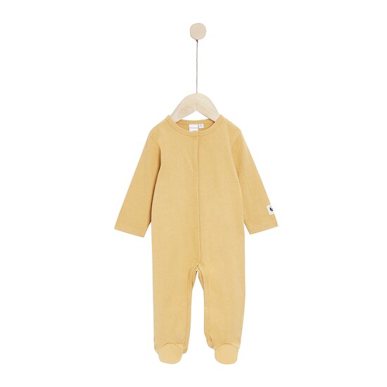 Pyjama en coton recyclé   Camel        de               P'tit bisou