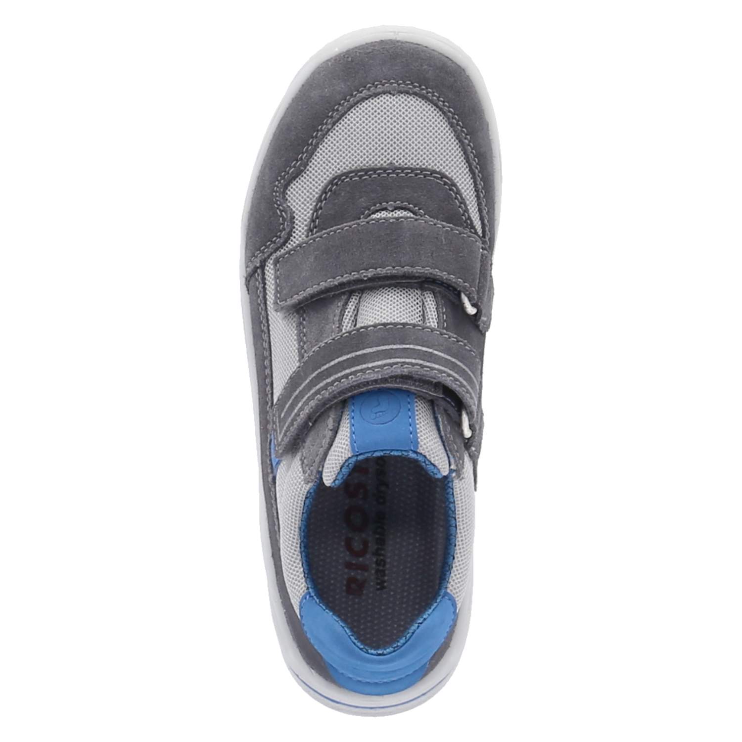 Ricosta Low Sneaker RIDER - carbon/hellgrau