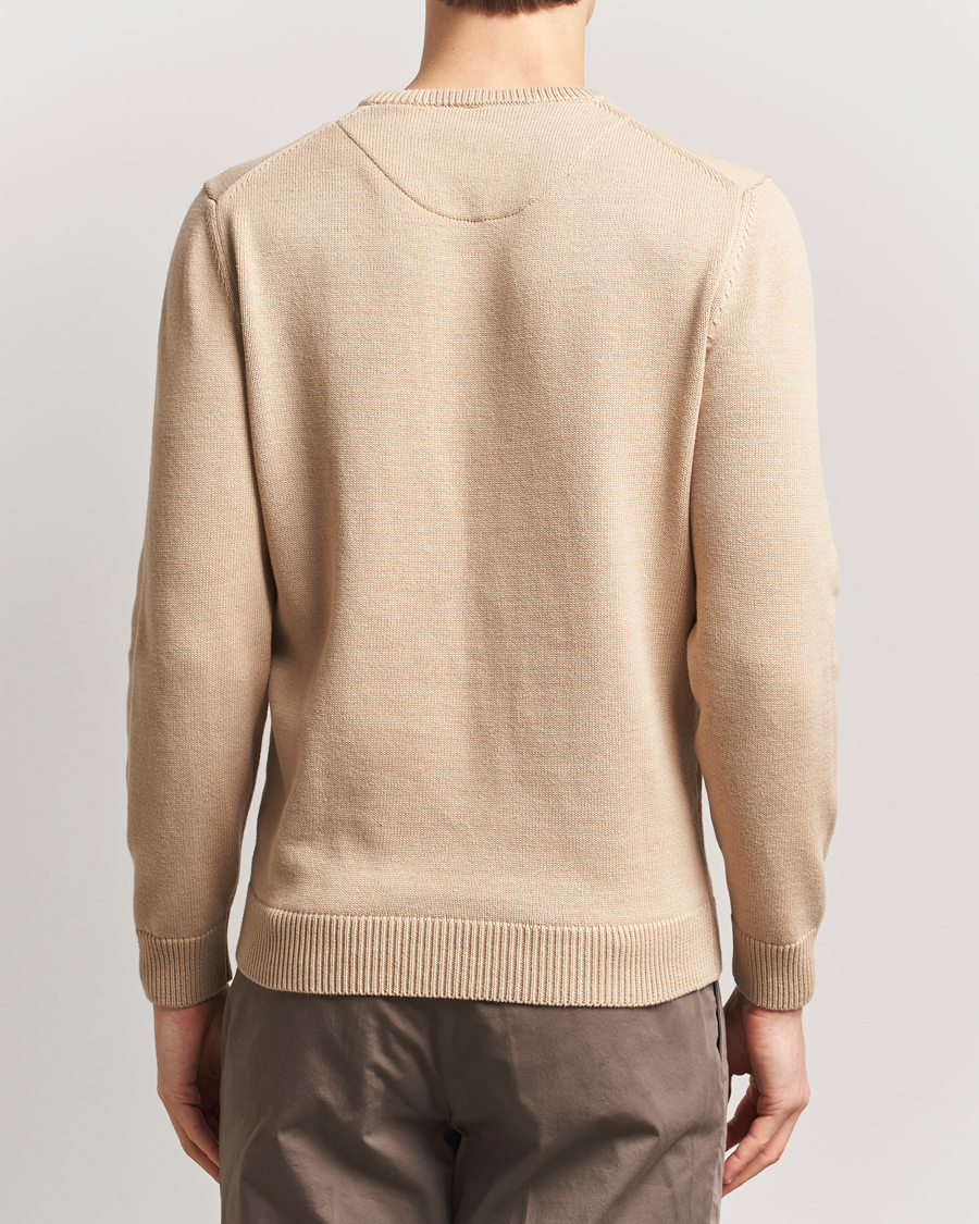 Stenströms Organic Cotton Knitted Sweater Beige
