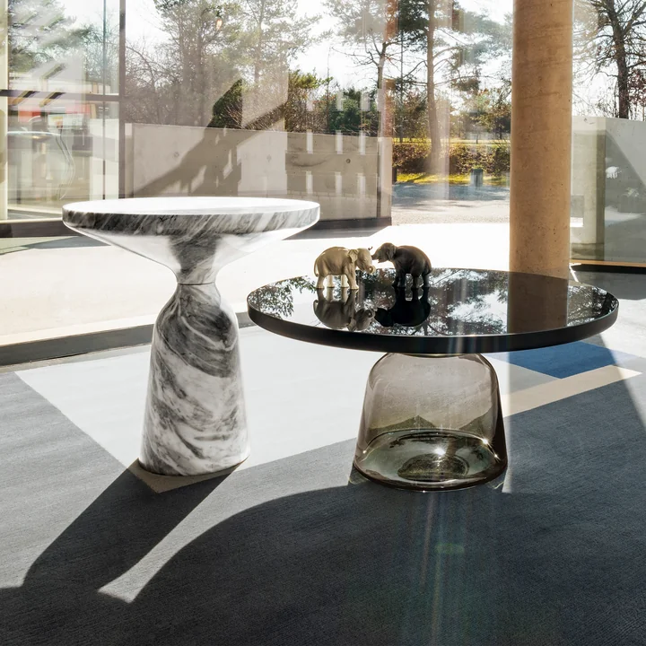 ClassiCon - Bell Beistelltisch, Marmor poliert (Bianco Carrara)