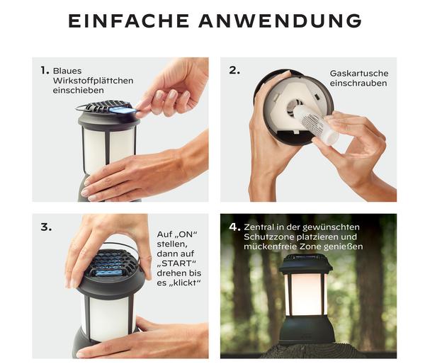 Thermacell Mückenabwehr Laterne ohne