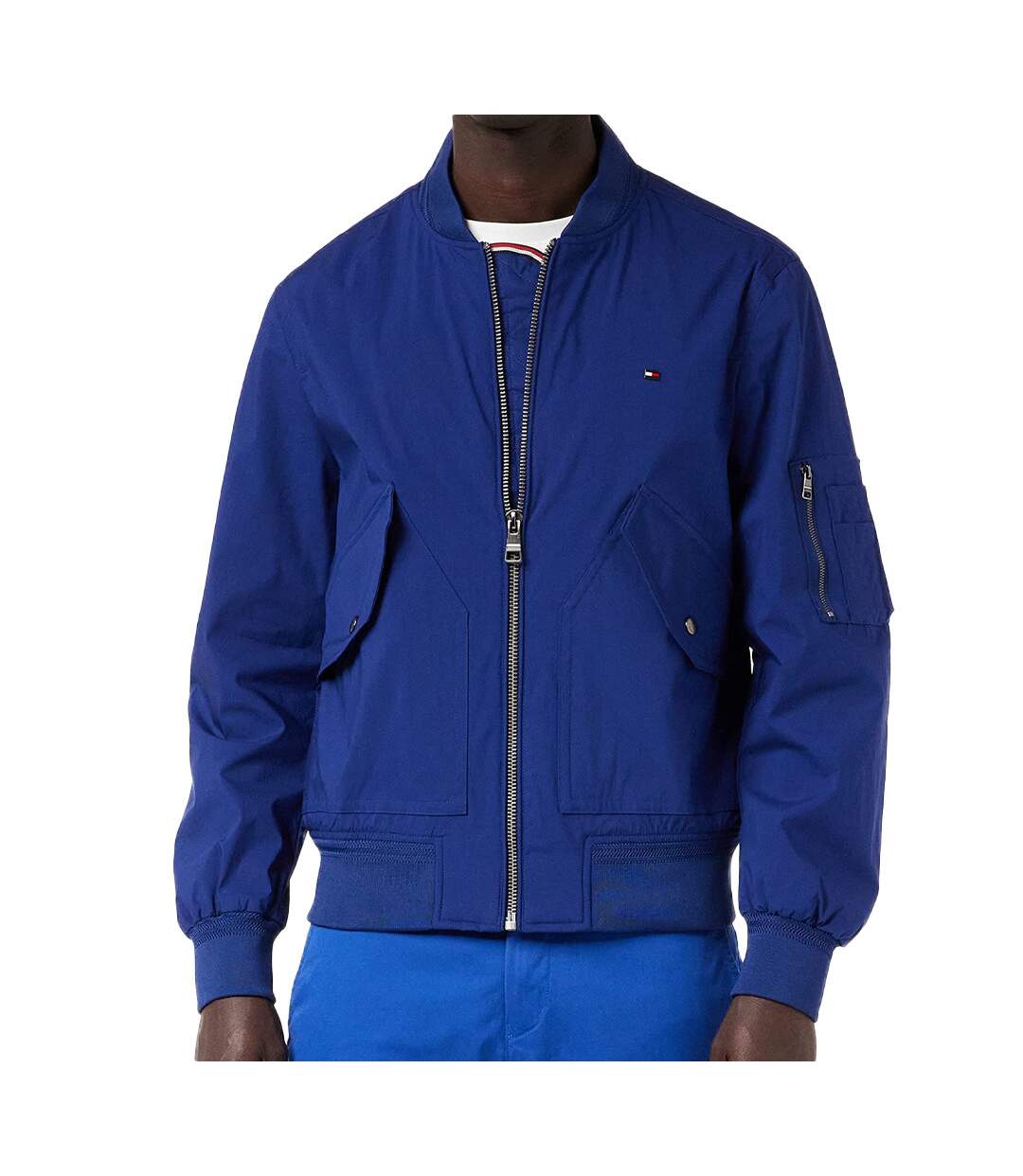 Bomber Marine Homme Tommy Hilfiger Flex