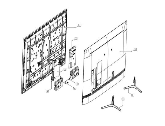 SAMSUNG - Bn94-15556l carte électronique (repère n°3)
