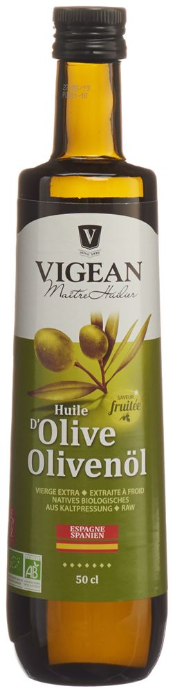 VIGEAN Huile d'Olive Fruit Espagne 500 ml