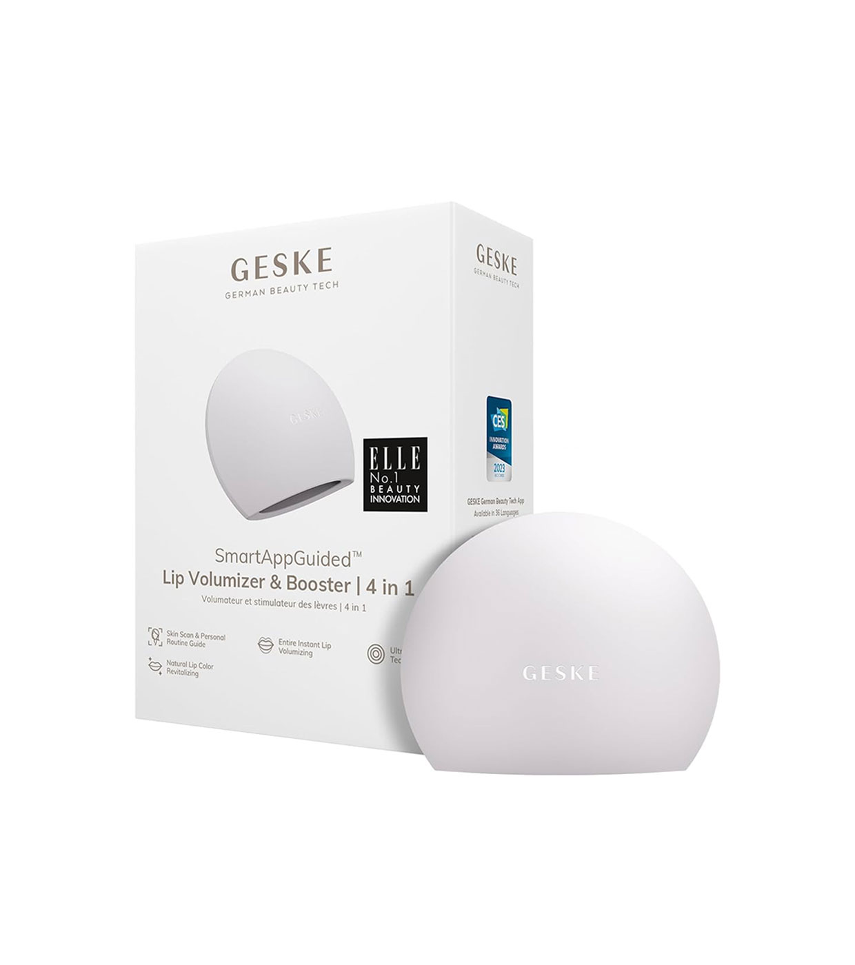 GESKE - Volumizador labial 4 em 1 - Branco