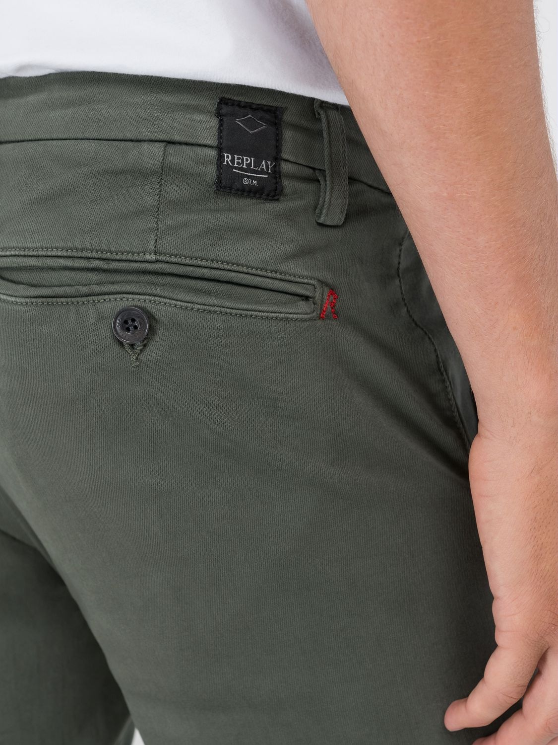 Replay Chinohose »ZEUMAR«  Slim Fit