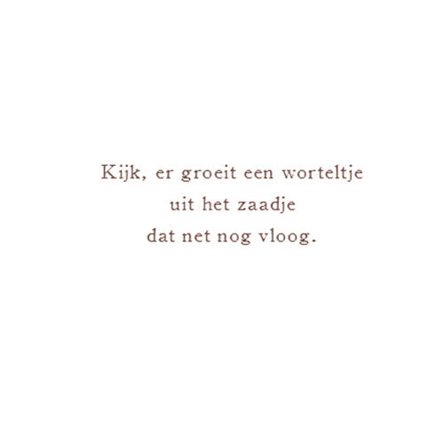 Uitgeverij christofoor het begint met een zaadje