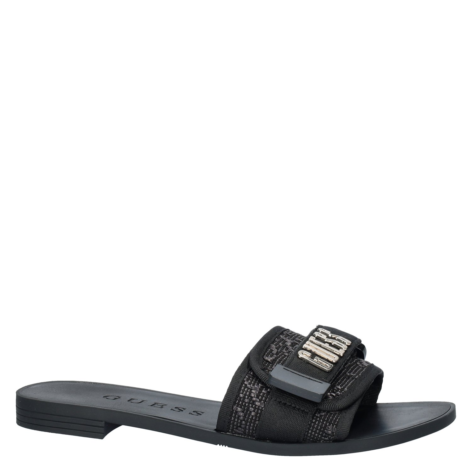 Elyze dames slipper Guess Zwart