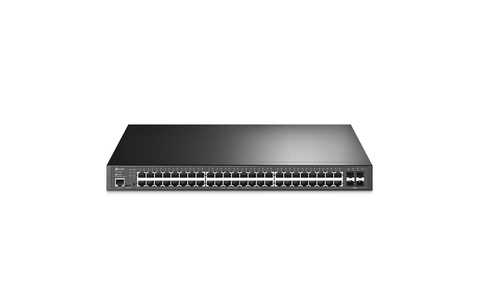 PoE+ Switch TL-SG3452XP 52 Port<br>JetStream 52-Port Gigabit und 4-Port 10GE SFP+ L2+ Managed Switch mit 48-Port PoE+
