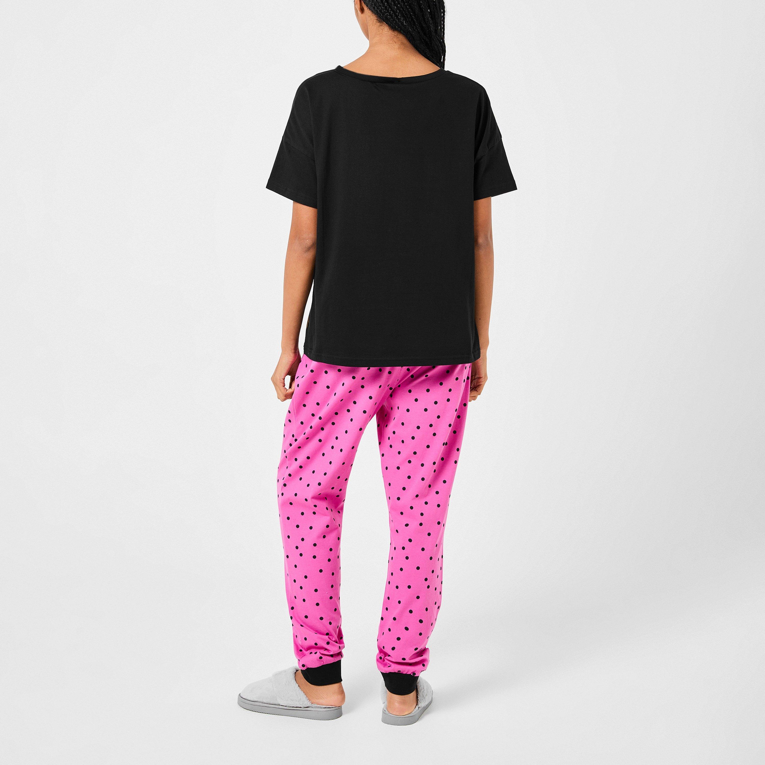 Character Ladies Disney Villans Short Sleeve Pj Set