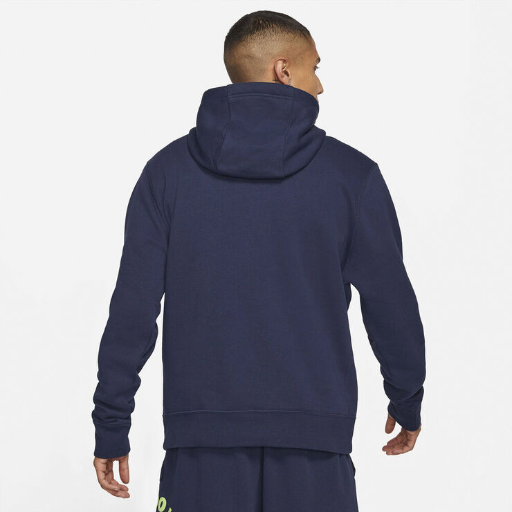 Nike Sportswear JDI fleece hættetrøje Blå