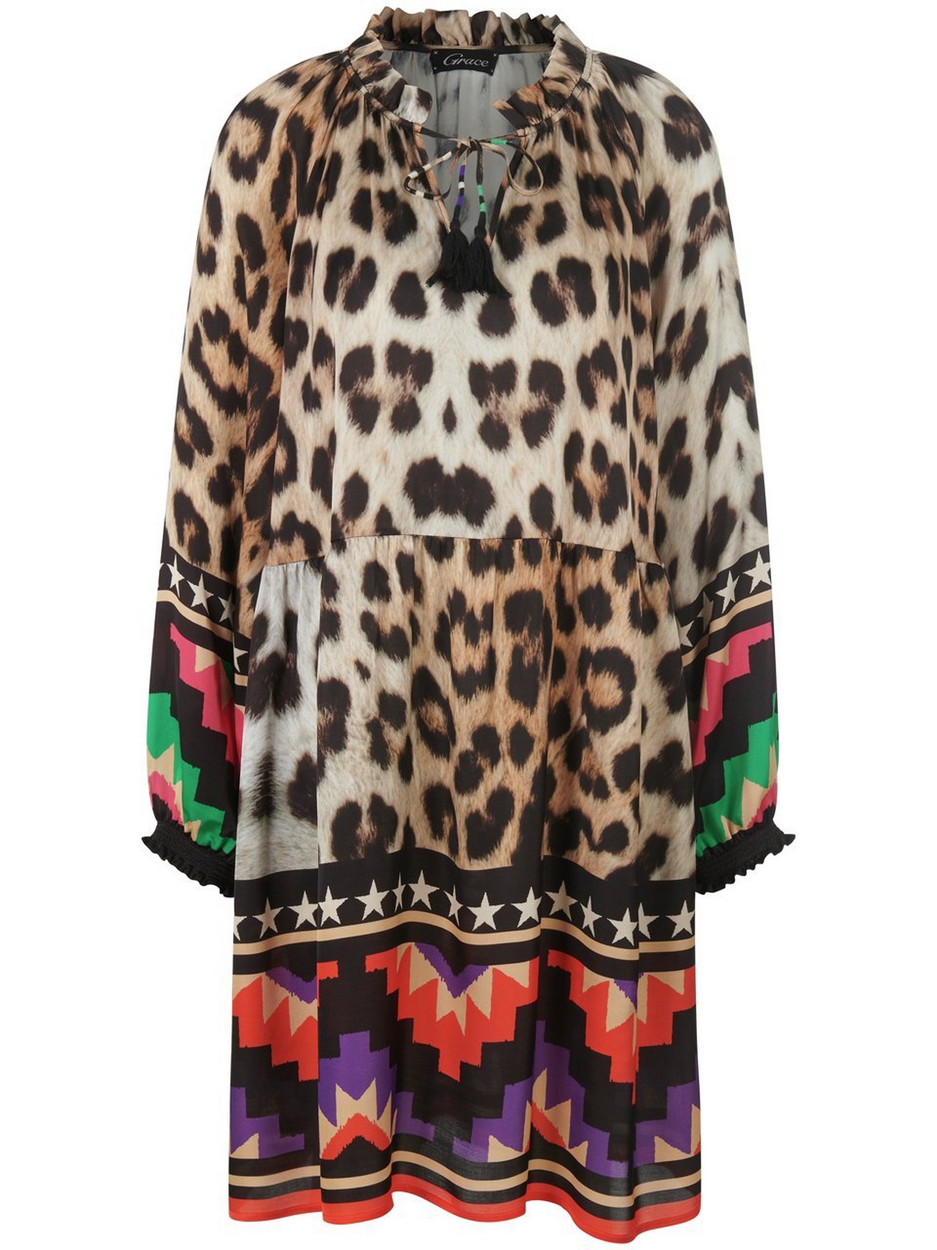 Kleid mit Animal-Muster