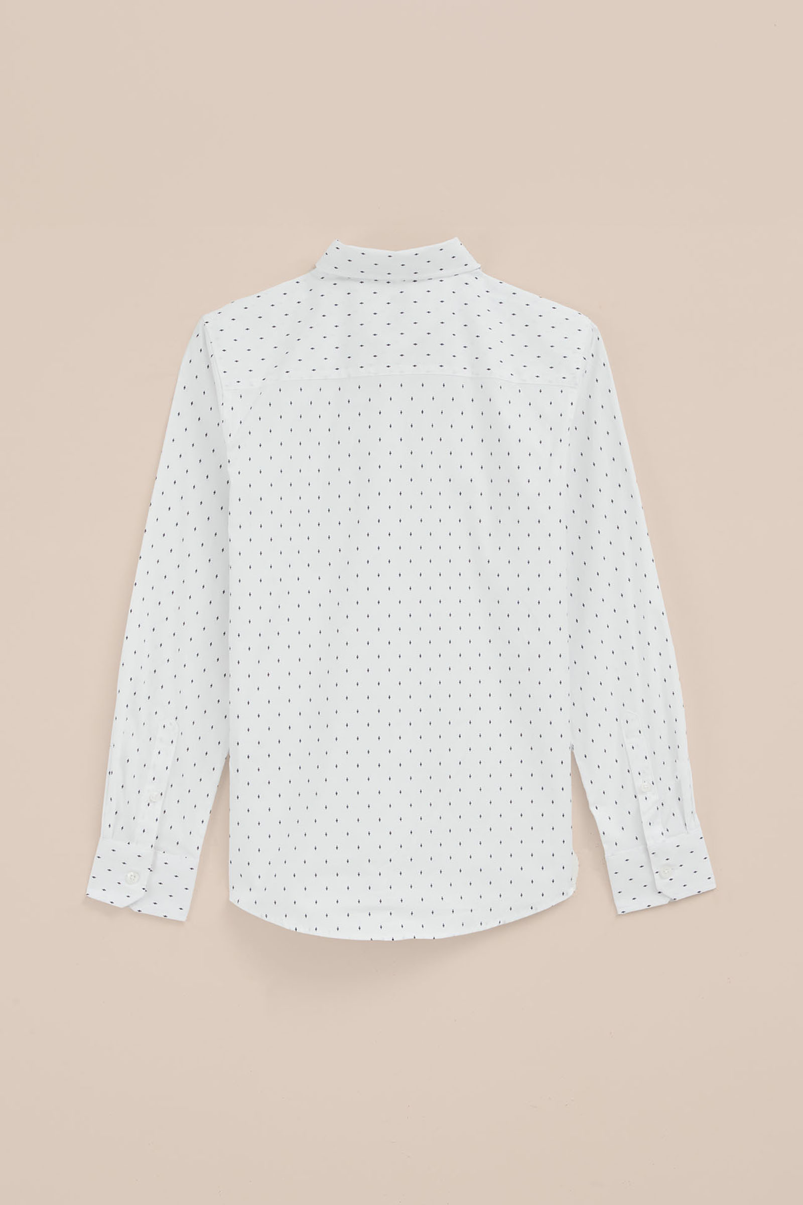Jongens overhemd met afneembare vlinderdas WE Fashion Wit