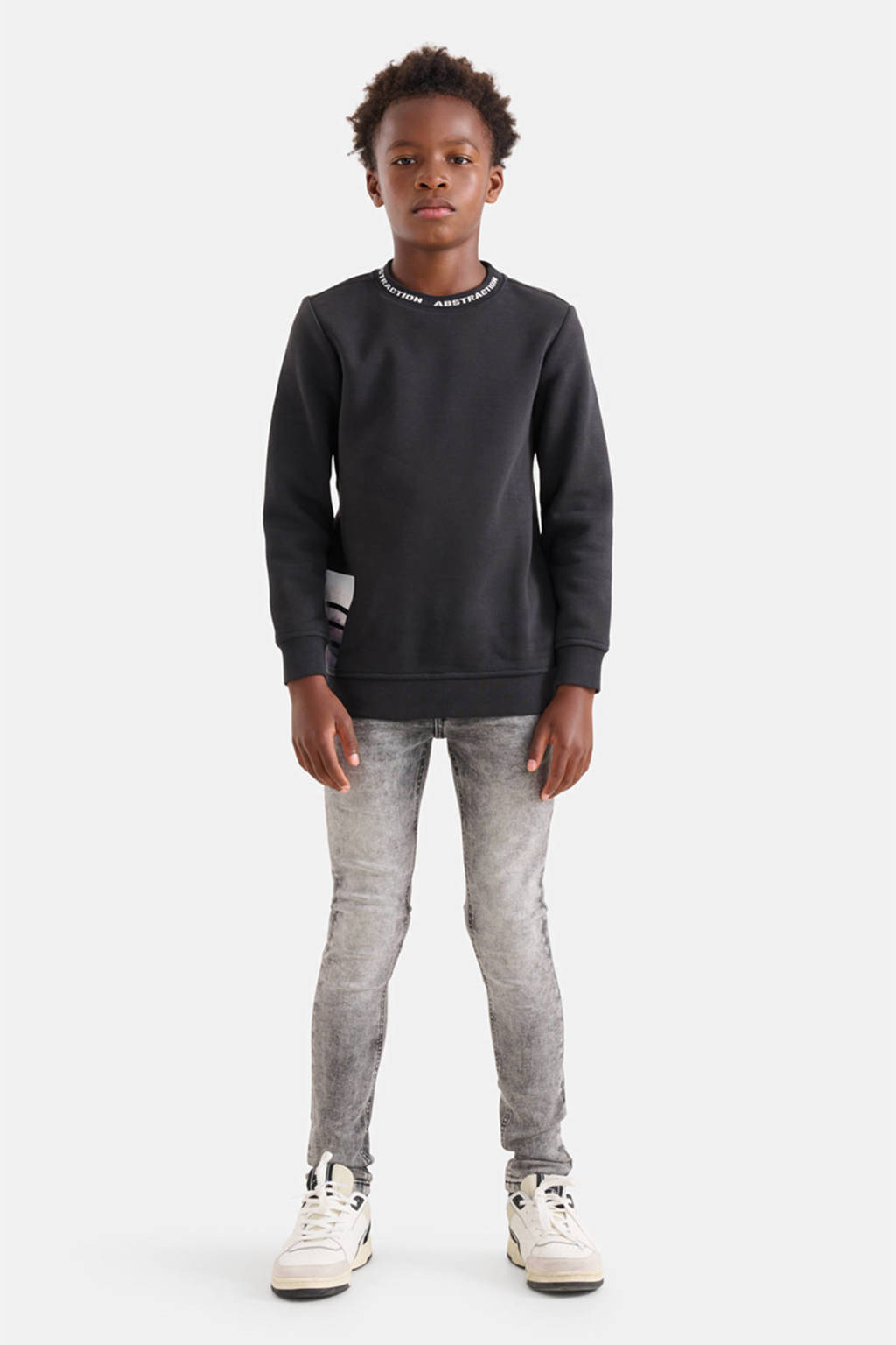 Shoeby skinny jeans grijs stonewashed