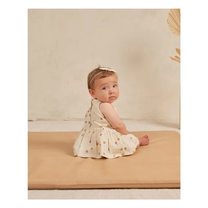 Quincy Mae Robe Oranges | Blanc cassé