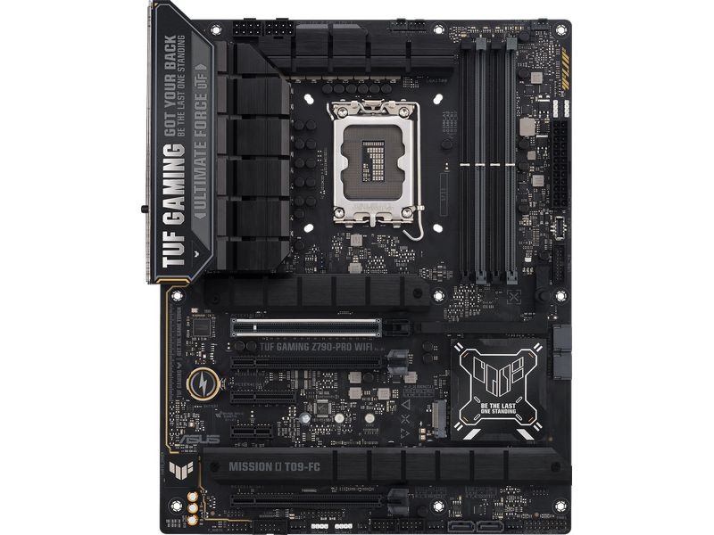 ASUS Mainboard TUF GAMING Z790-PRO WIFI Gaming ATX-Motherboard mit LGA 1700 Sockel und WLAN