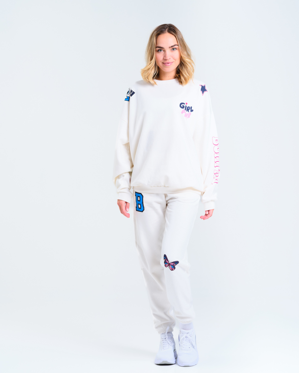 Bumpro BP Mega Sweater White\Multi