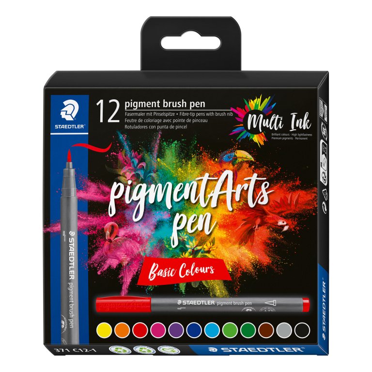 Staedtler Pigment Arts brush pen, Set