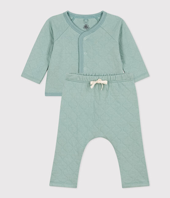 Ensemble en tubique matelassé bébé