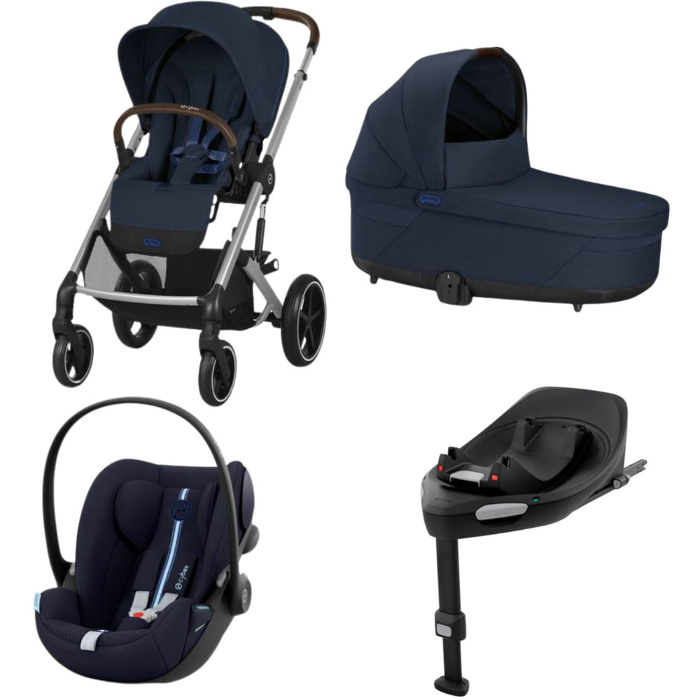 Køb Cybex Ocean Blue Balios S Lux Bundle