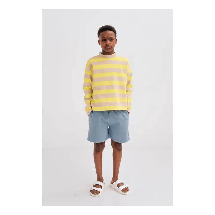 Repose AMS Short Molleton Bio Shorty | Bleu