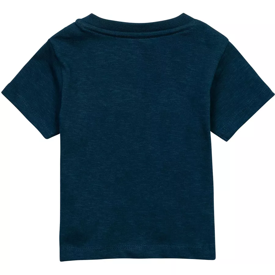 MINOTI Shorts und T-Shirt im Set DunkelblauWeiß