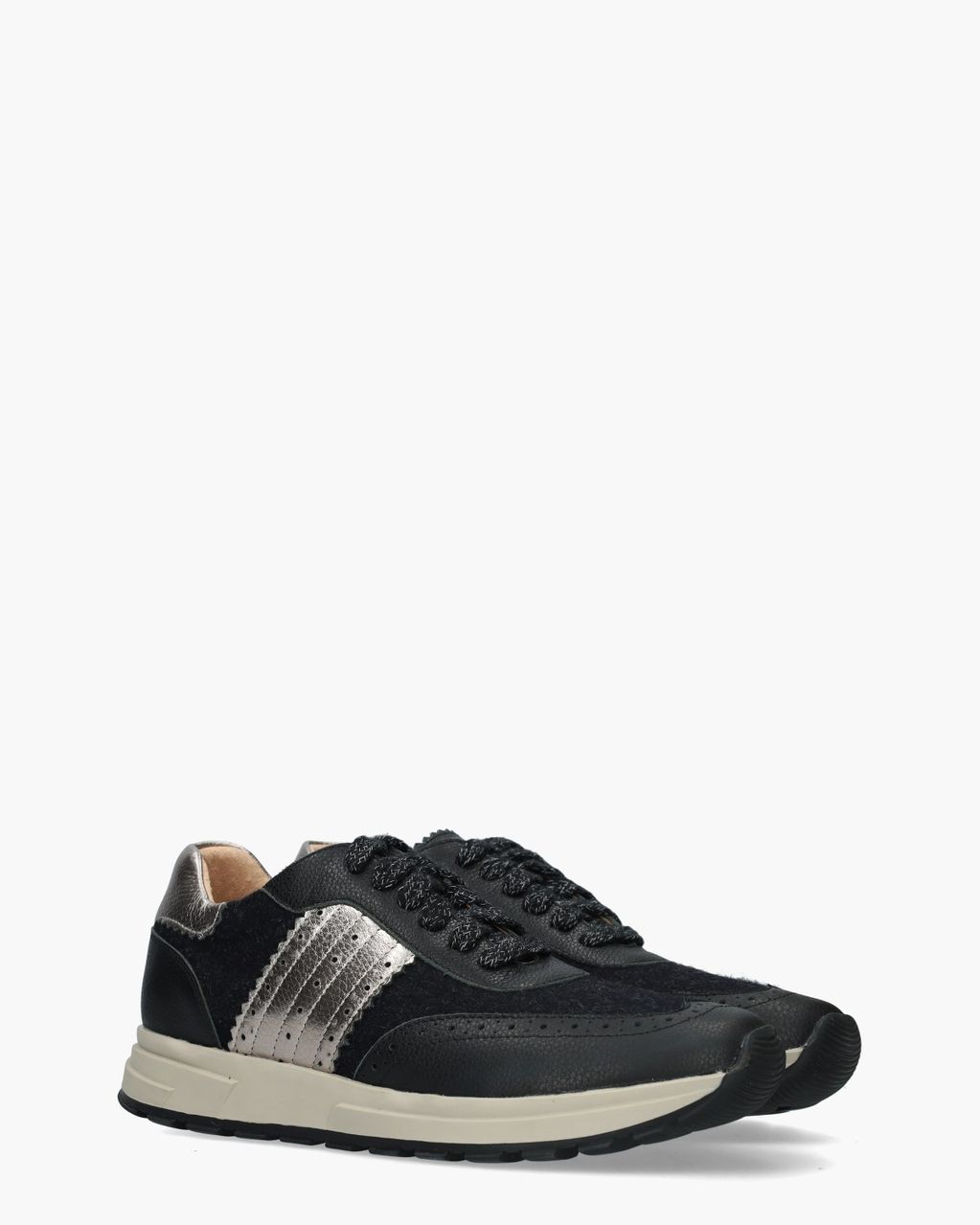 Rapid Soul Yavanna Zwart/Zilver Damessneakers