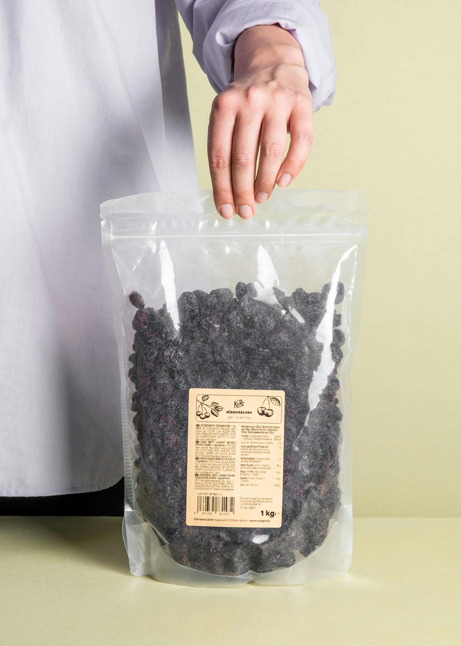 Süßkirschen ohne Zuckerzusatz 1 kg