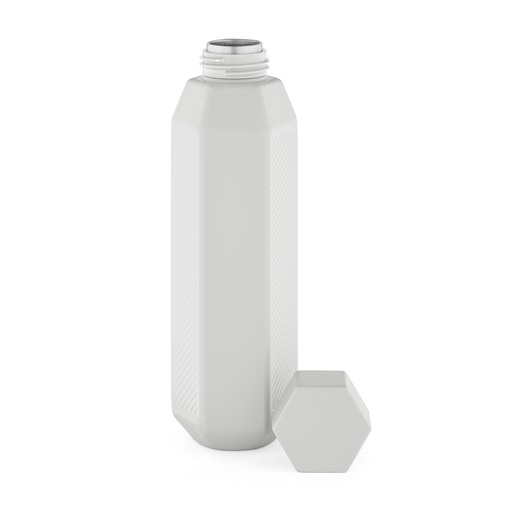 Rupt ABT006 - Bouteille / Gourde Hexagul en acier inoxydable recyclé 530 ml