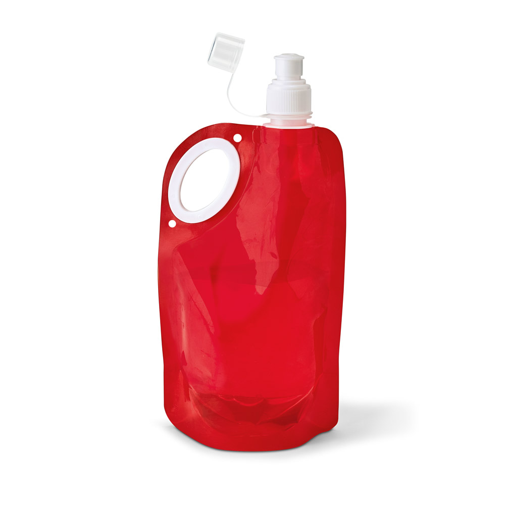 hi!dea 94685 - Bouteille pliable 750mL en PET, PA et PE