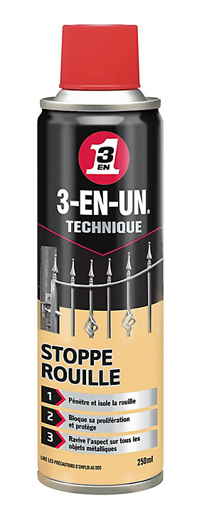 Stop Rouille 3-EN-UN TECHNIQUE 250ml