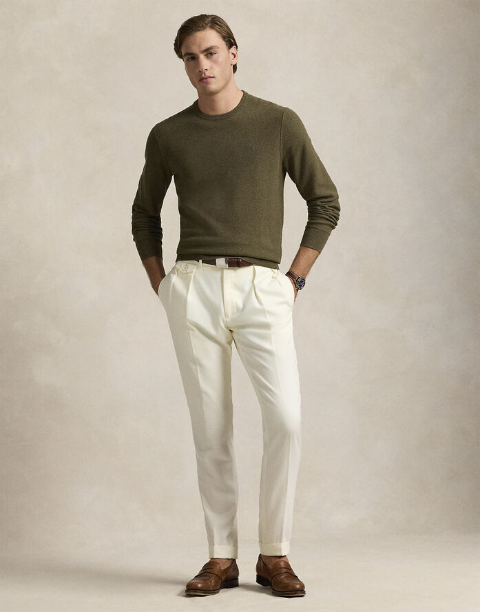 Polo Ralph Lauren 32/2 COTTON-LSL-PLO Cargo olive hthr