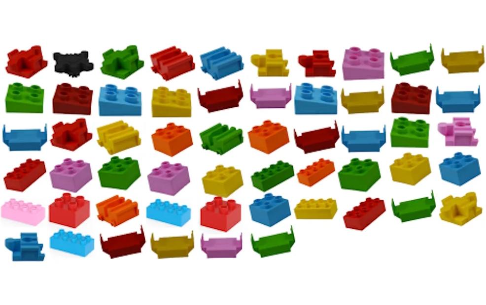 TrackConnectors + Blocks – all in one Block Box M53 Bio-Verbinder und Klemmbausteine
