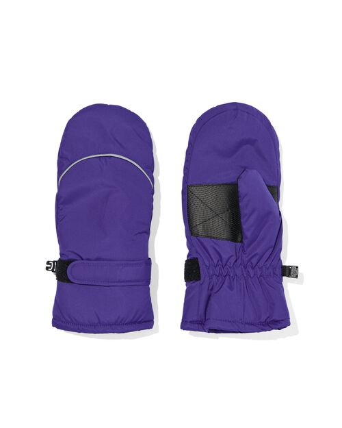 moufles thinsulate pour enfants spécial écran tactile bleu