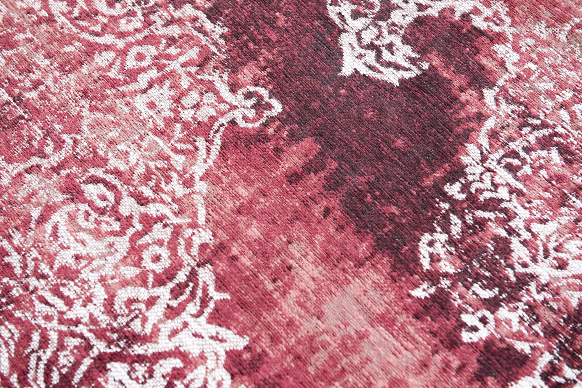 Ecorugs vloerkleed Kirman rood 80x150 cm