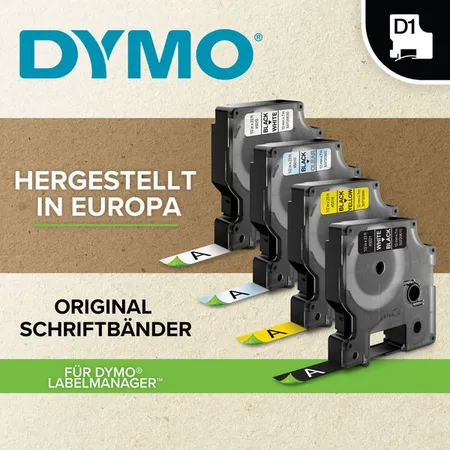 Dymo D1-Schriftband, Polyester, wieder ablösbar