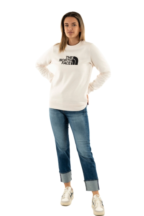 Sweat the north face drepeak crew qli1 white dune
