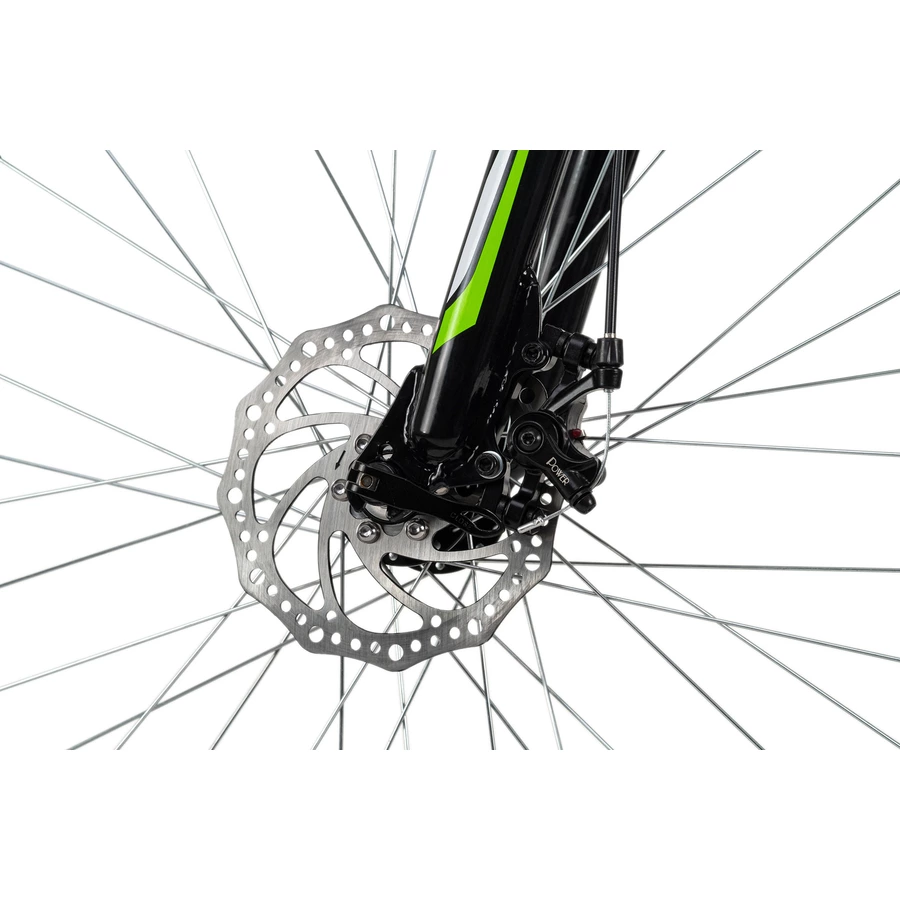 KS Cycling Mountainbike Hardtail 26 Zoll Sharp schwarz-grün schwarz-grün