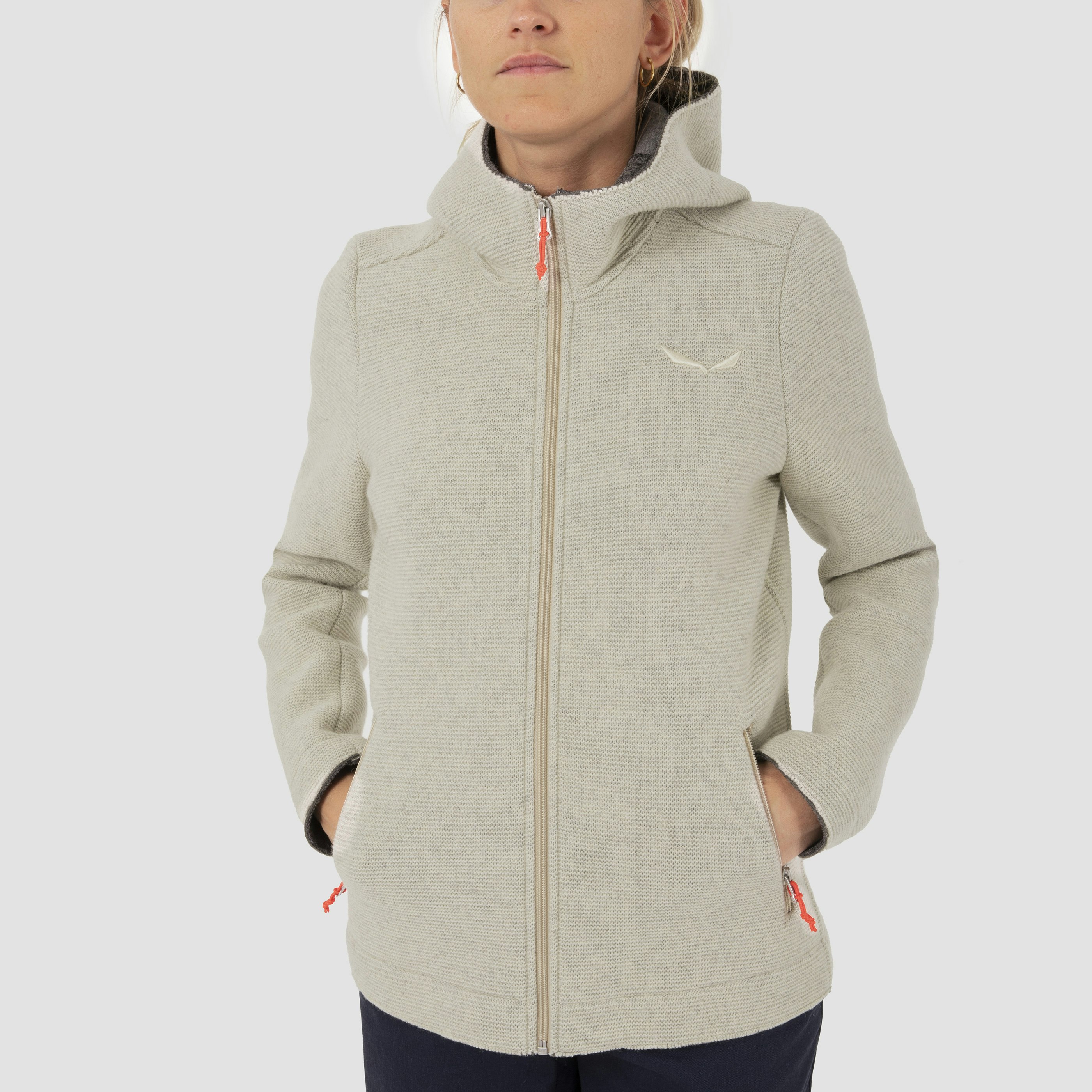 Sarner 2 Layers Wool Kapuzenjacke Damen