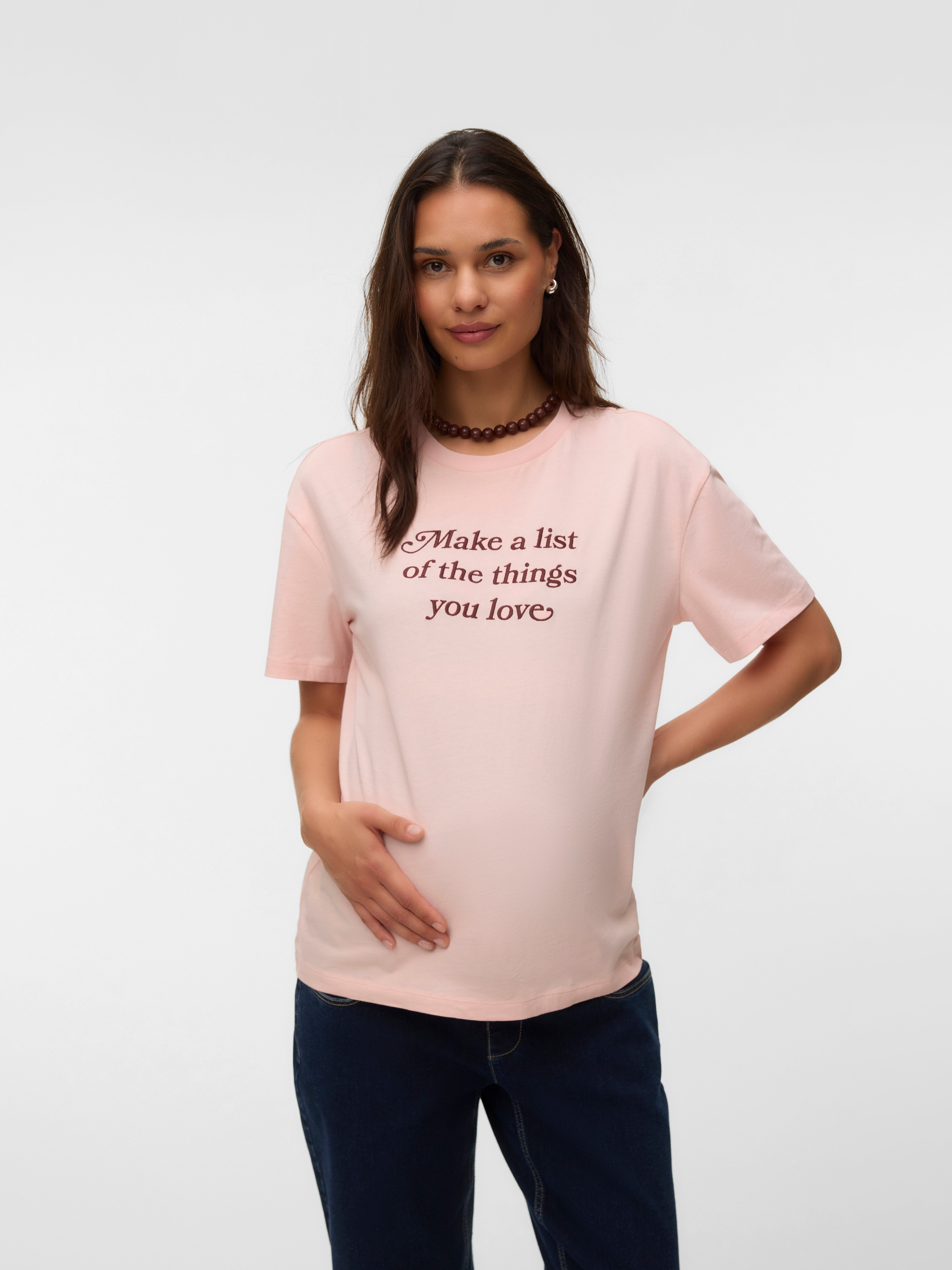Regular fit O-hals T-shirts