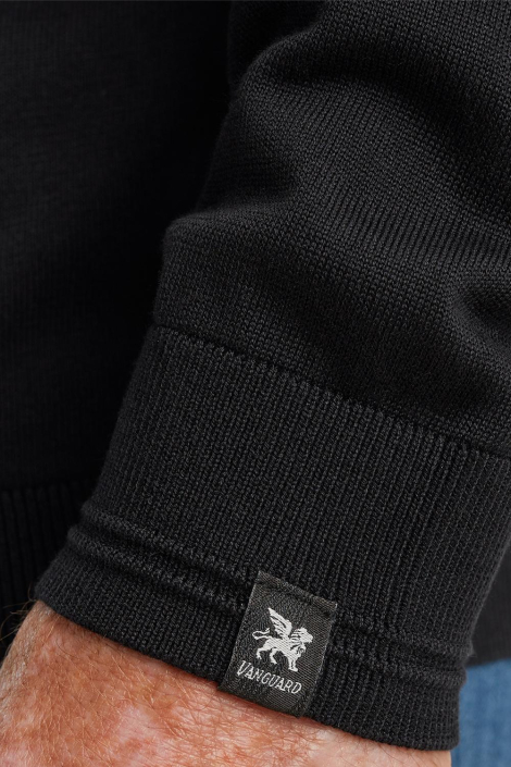 Vanguard zwarte heren polo