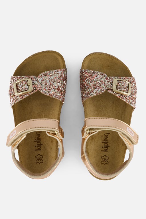 Kipling Marjorie 2 Sandalen goud Leer