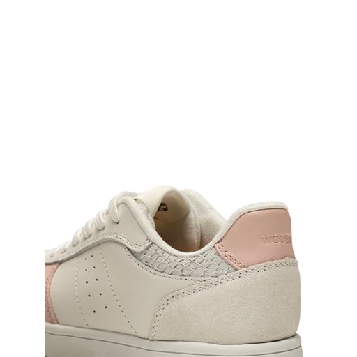Woden Bjork Mix Sneakers, Ballerina/Blanc De Blanc, 41