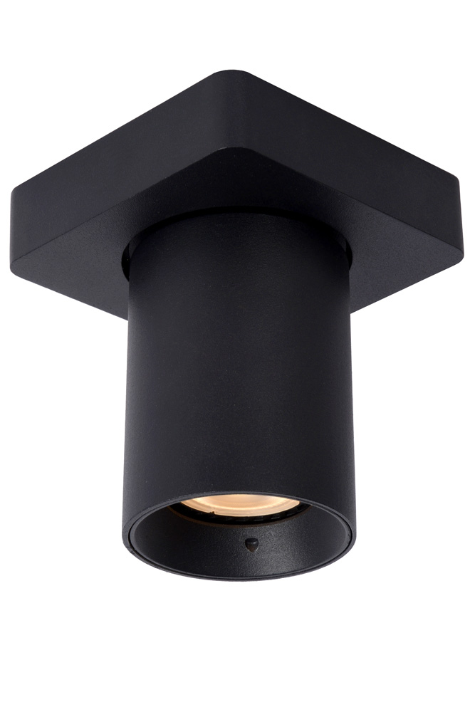 Lucide Nigel plafondlamp 1x 5W zwart