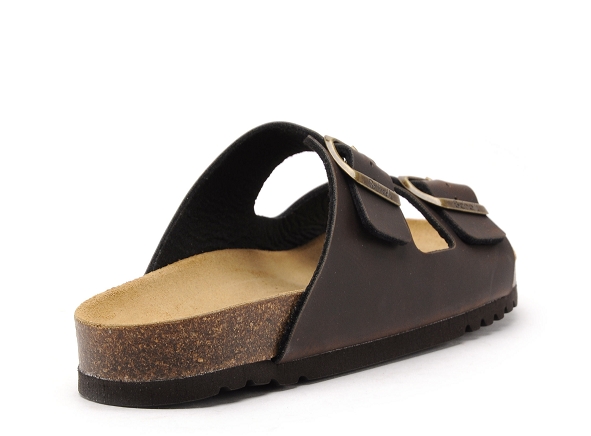 Scholl mules et sabots homme julien 30769 marron