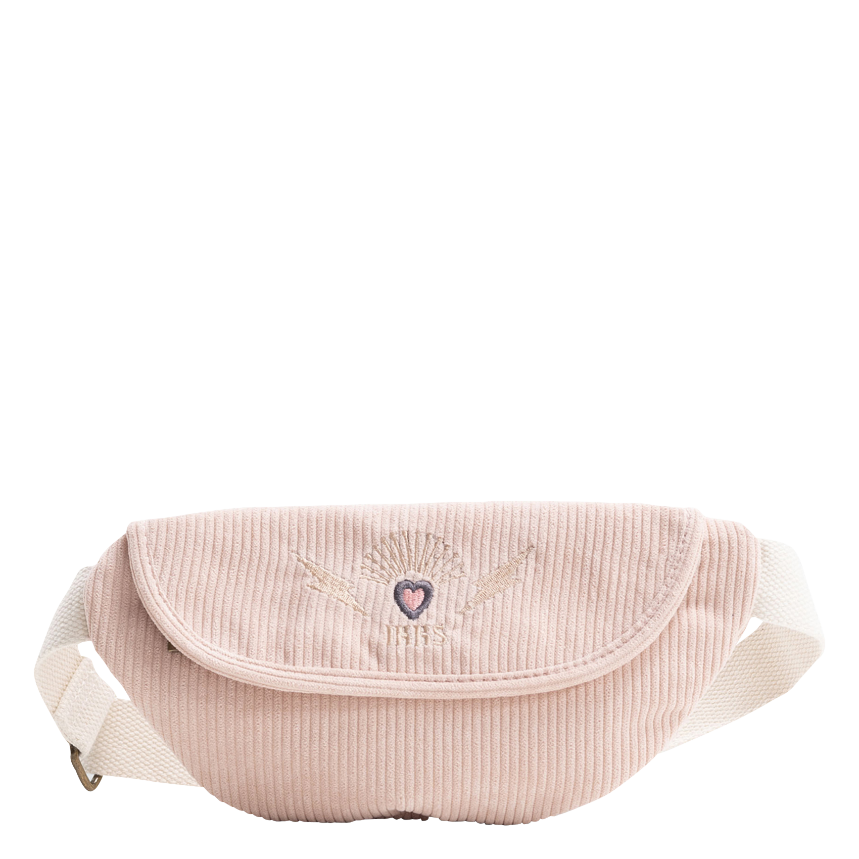 Sac banane en coton | Rose