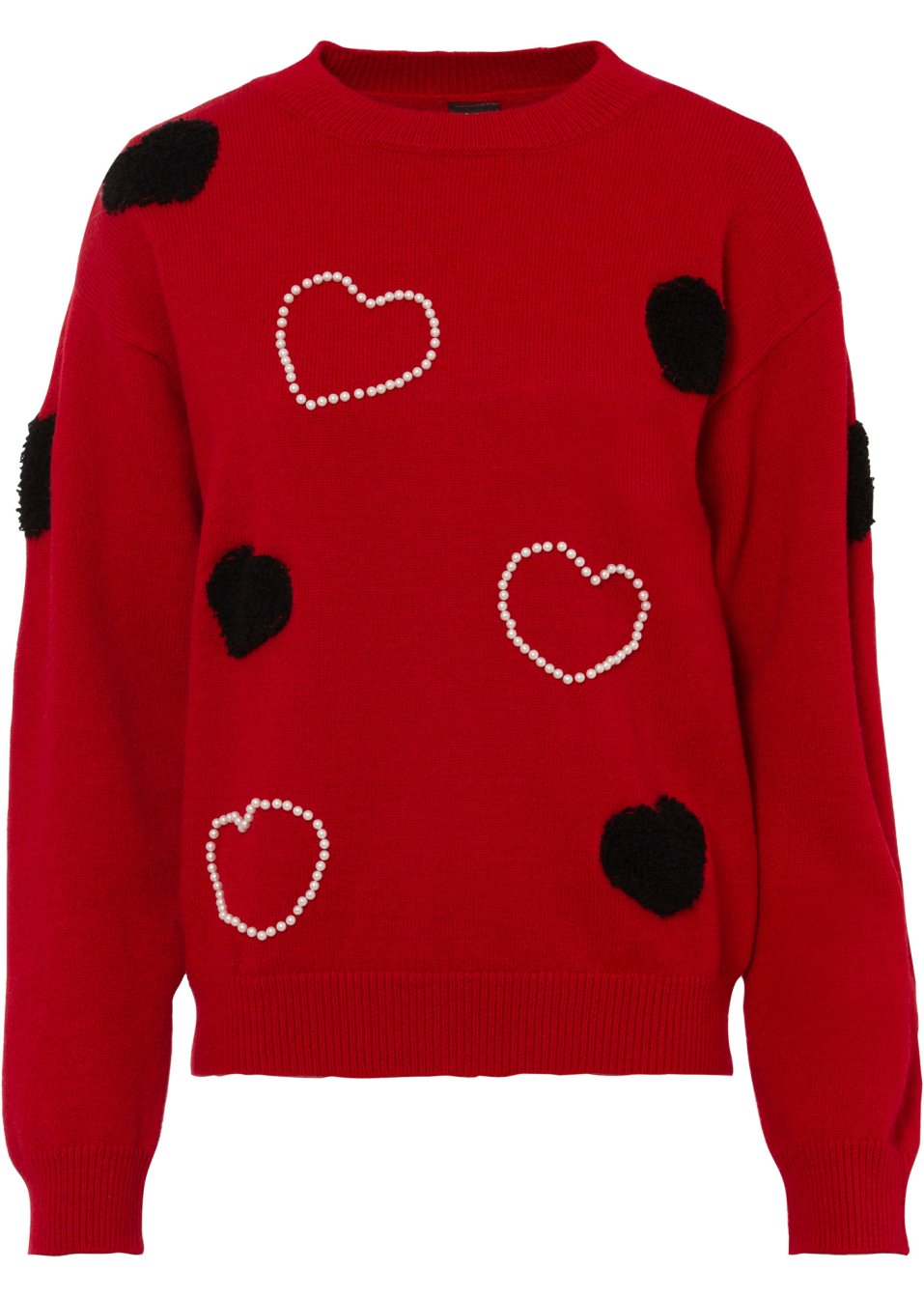 Pull avec éléments décoratifs appliqués